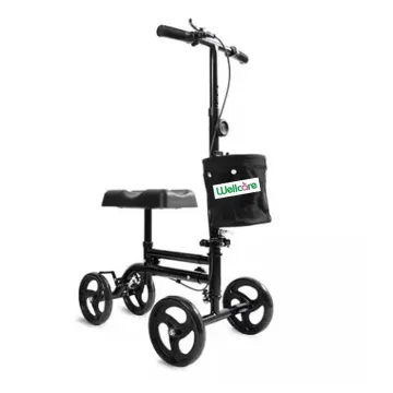 Andador de rodilla de acero WR3901