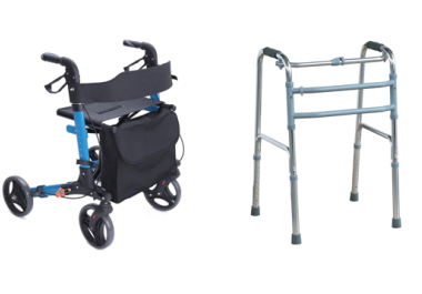 Walker VS Rollator: ¿Cuáles son las diferencias entre Walker y Rollator?