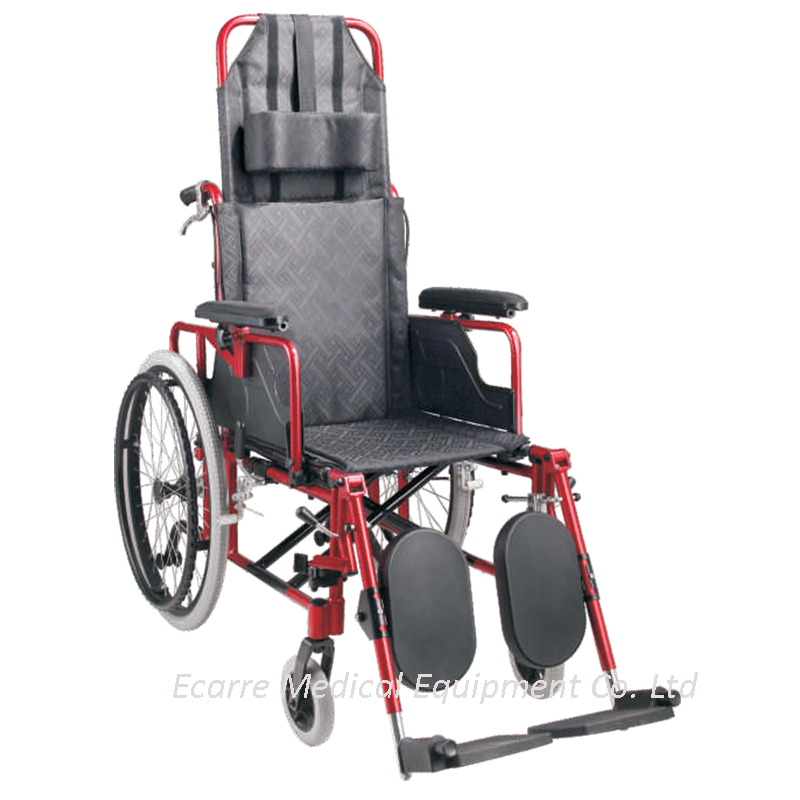 Silla de ruedas reclinable de aluminio WR6954LGCJF4